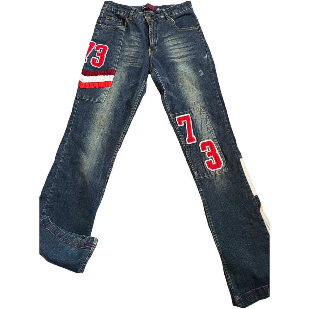 Vintage Y2K FNF Function & Future Varsity Style 73 Jeans SZ 29x31 Street Wear